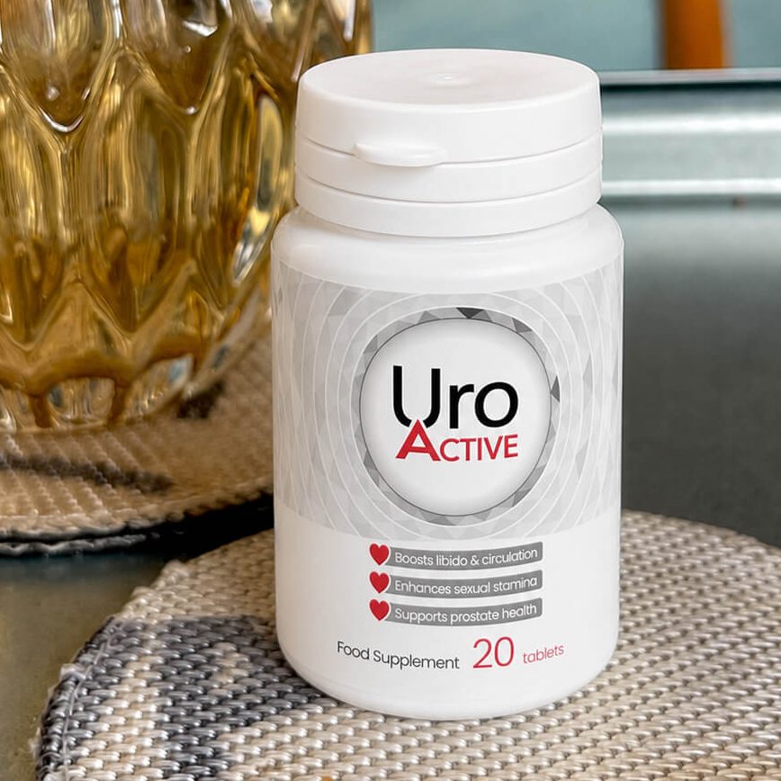 Cinque flaconi Uro Active, scorta per la prostata