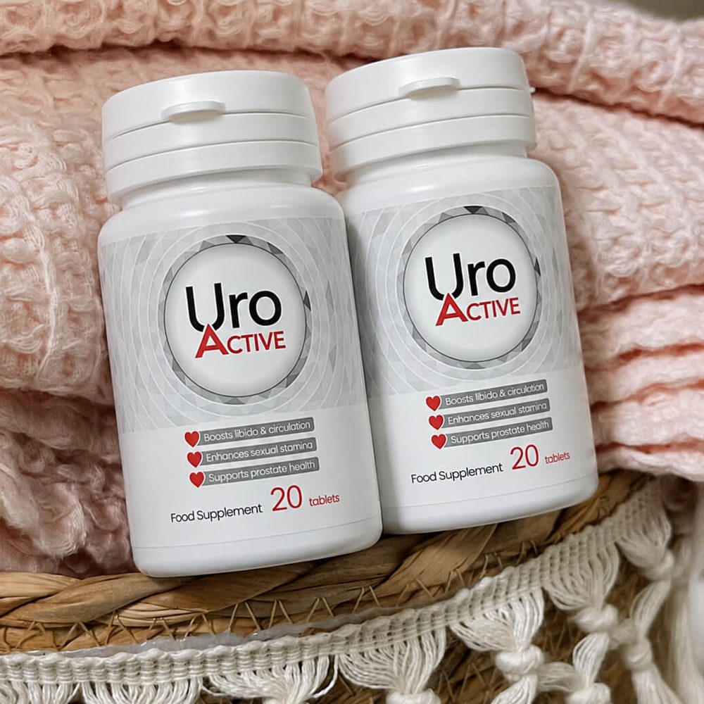 Tre flaconi di compresse Uro Active per un mese